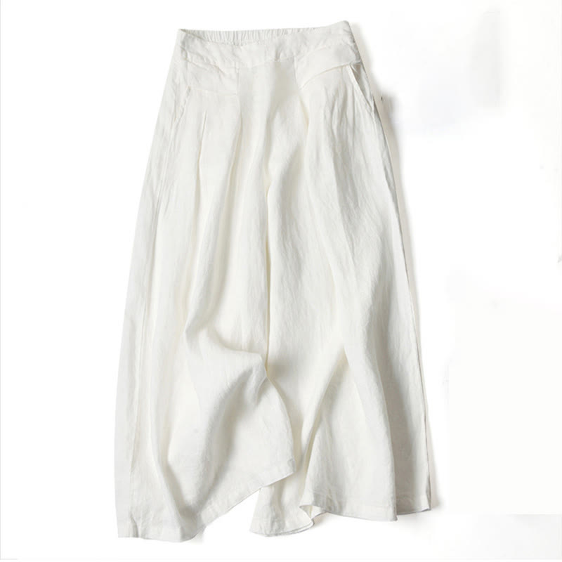 Women's high-waist wide-leg pants, designed for a relaxed yet stylish everyday wear.