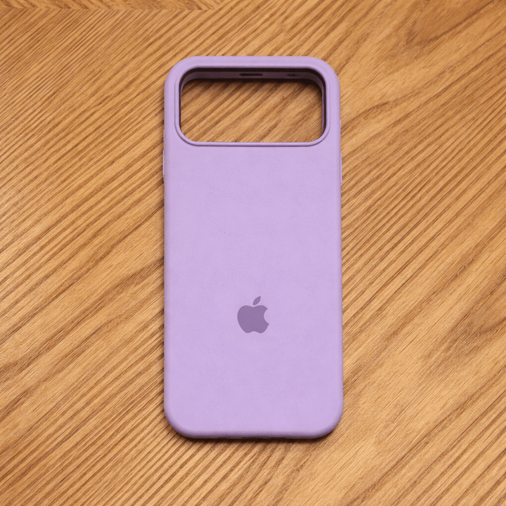 High-quality protective MagSafe-compatible silicone iPhone cover, featuring a smooth, soft-touch finish.