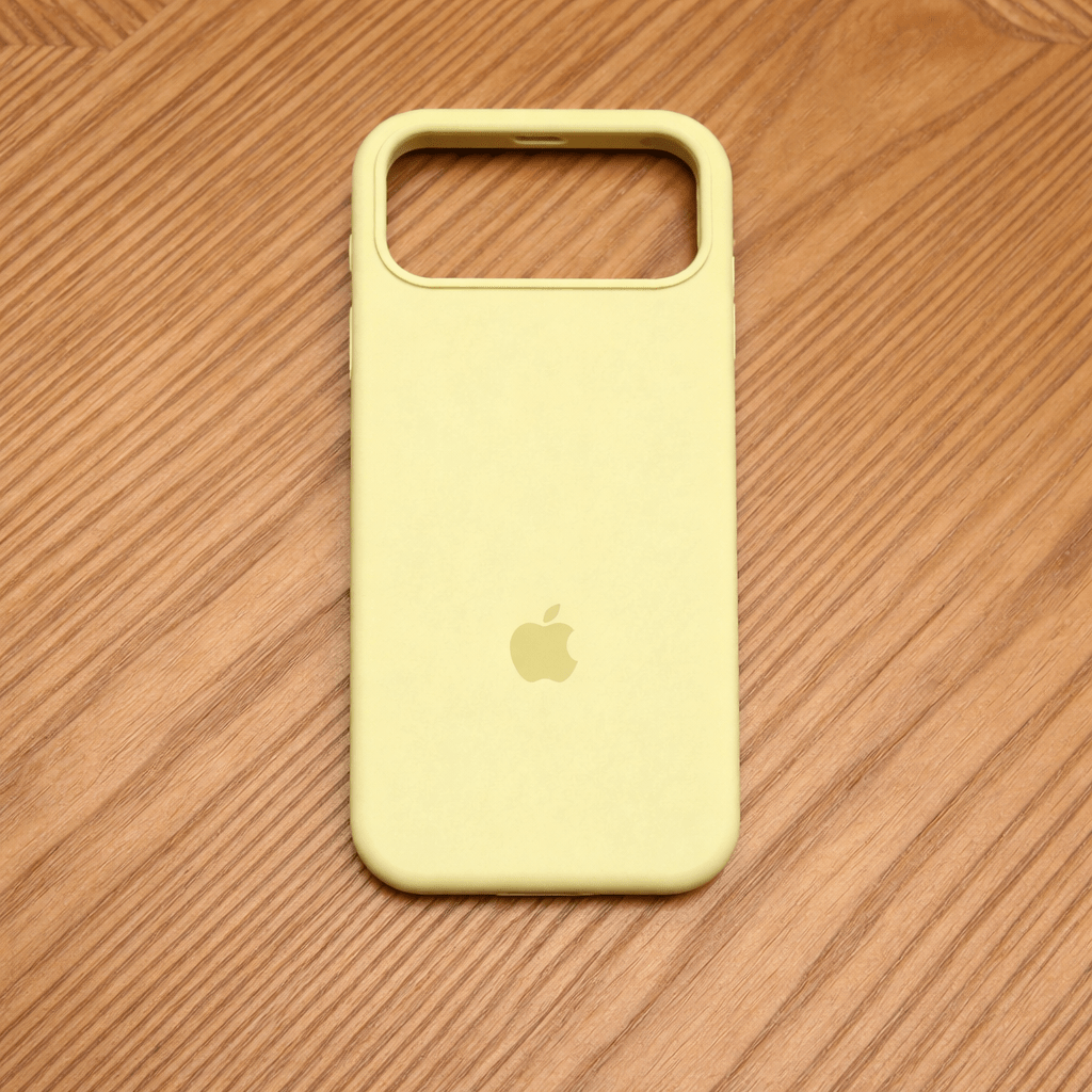 Smooth soft-touch silicone iPhone case, MagSafe-enabled for easy use and superior protective performance.