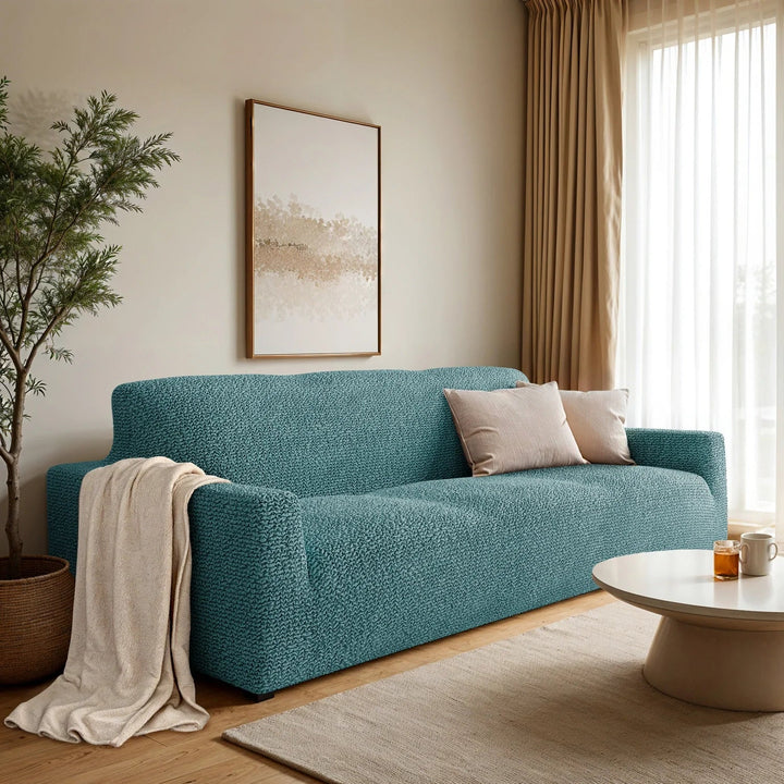 3 - Seater Stretch Sofa Slipcover for Microfiber Couch - Lexians