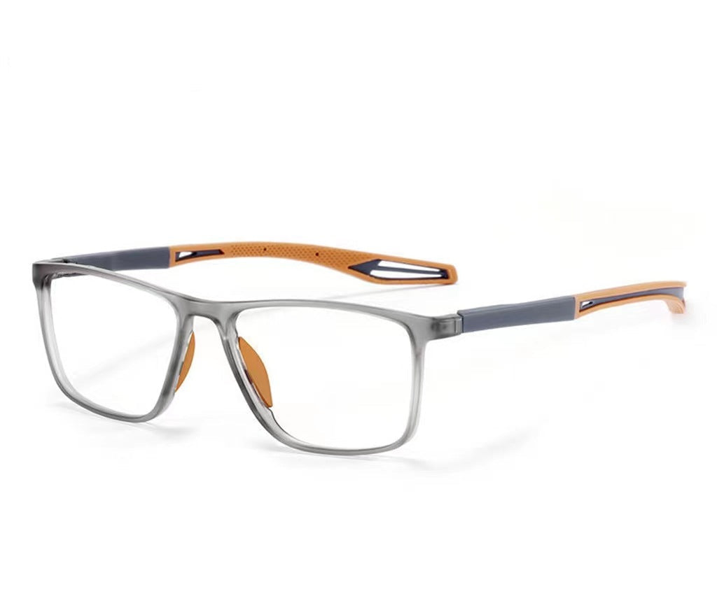 Comfortable ultralight anti-blue light reading glasses for sport & daily digital use, reducing eye strain for active individuals.