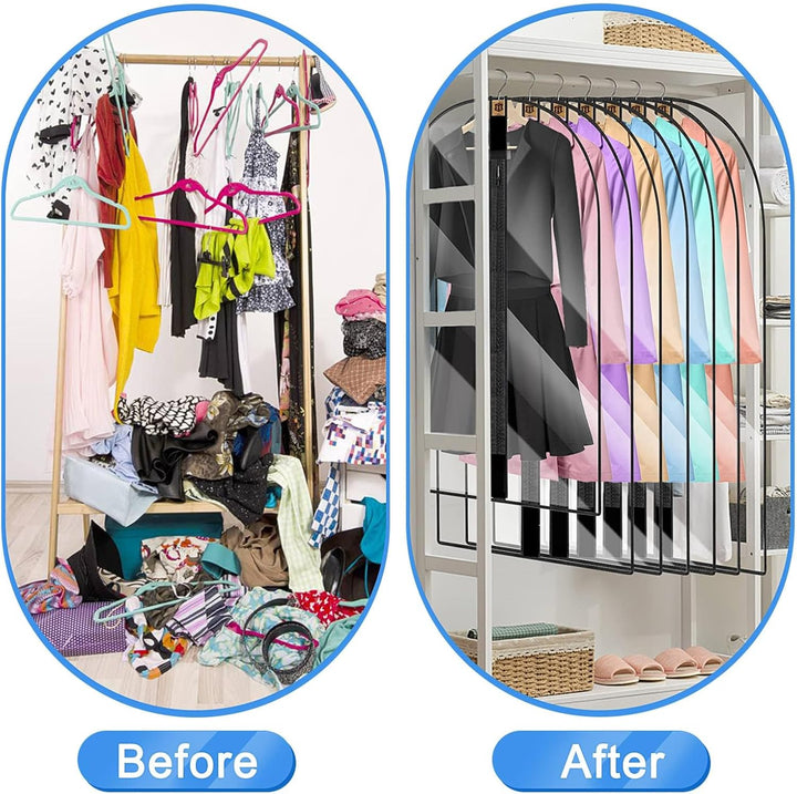 Durable 71" dress bag, perfect for storing & transporting long dresses and gowns safely.