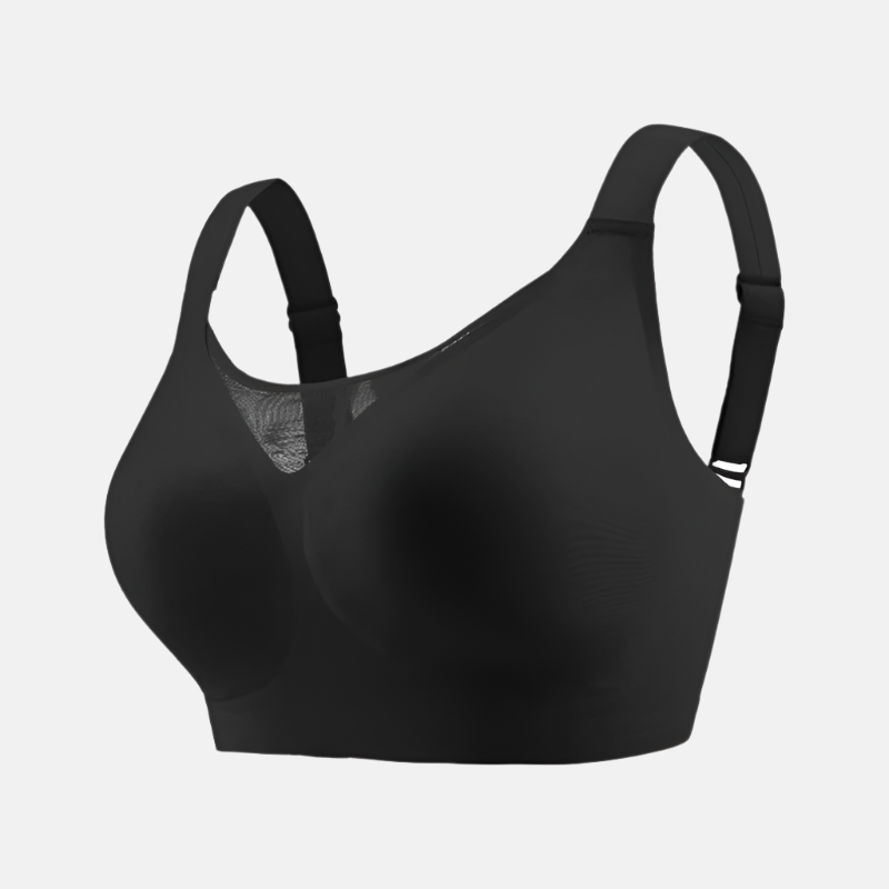 Women's wireless seamless tube top bra, offering strapless comfort and a smooth silhouette for everyday wear.
