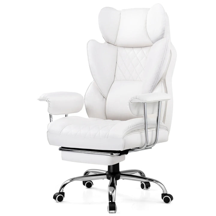 Ultimate comfort gaming chair, heavy duty frame, PU leather, designed for larger body types.