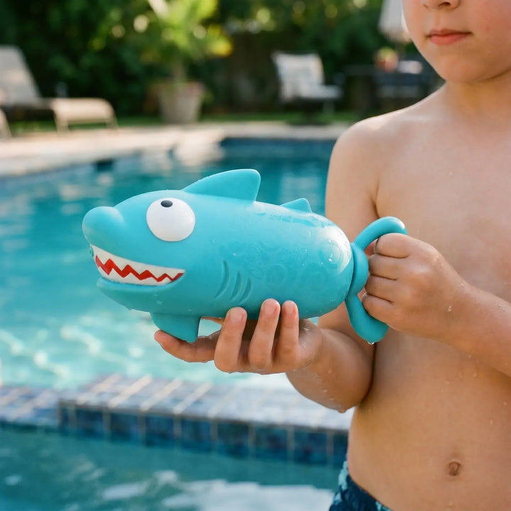 Kids' colorful animal water squirt toy for exciting pool parties & bath time fun.