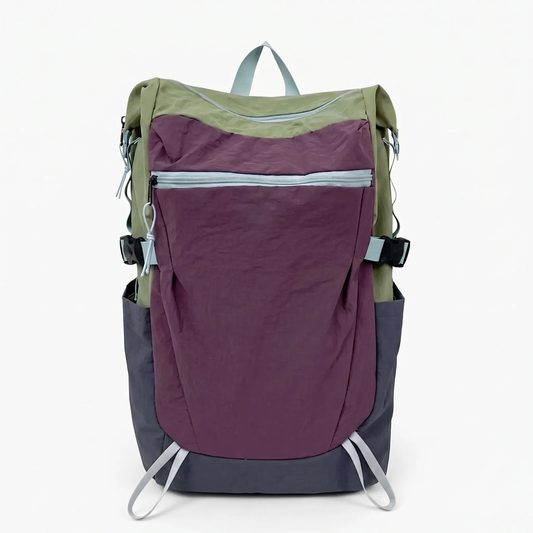 Compact lightweight travel daypack, unisex design for hiking, outdoor activities & urban commute.