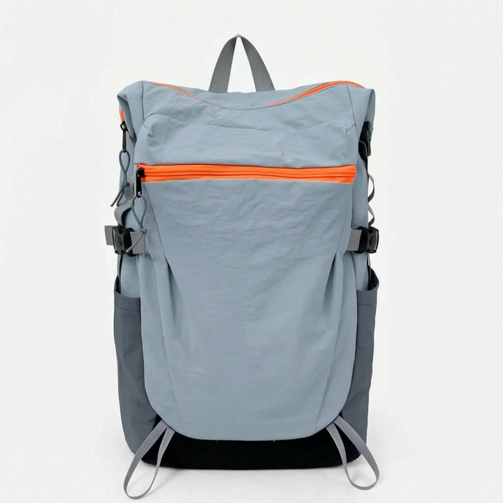 Adventure-ready unisex lightweight hiking backpack, durable nylon for day hikes & weekend trips.