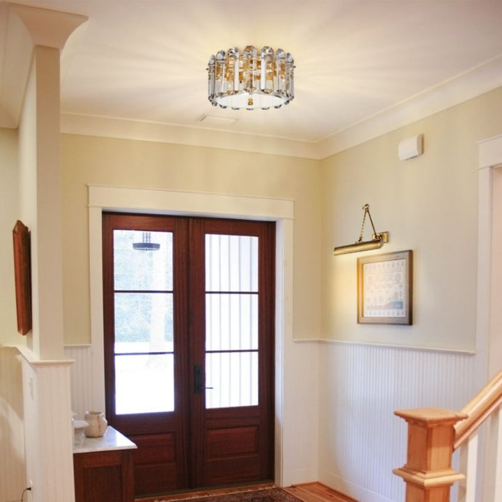 Adjustable LED gallery wall light (12"). Perfect for showcasing art, dimmable modern accent lighting.