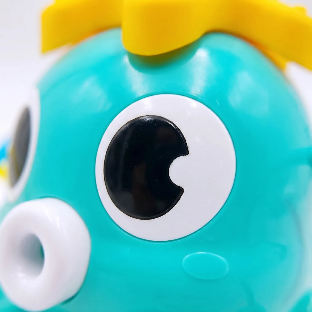 Fun octopus play sprinkler, an engaging outdoor water toy for kids' summer backyard activities & family water games.