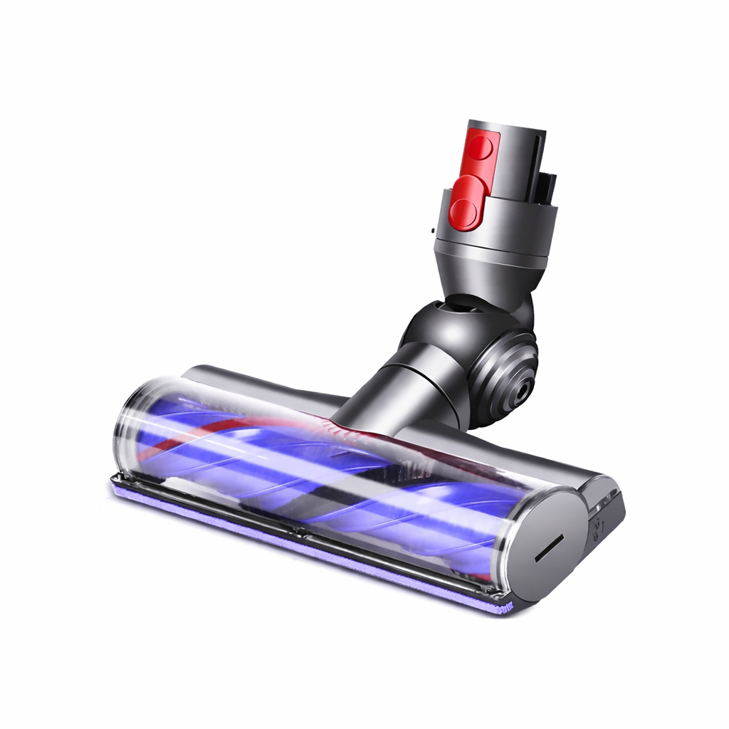 Tangle-free power head for V7-V15 cordless vacuums, ideal for pet hair on carpets & hard floors.