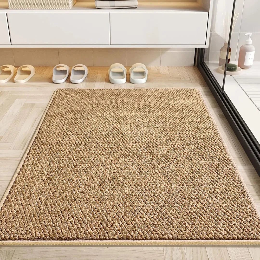 High-performance absorbent doormat, designed to keep floors clean by trapping dirt and moisture effectively.