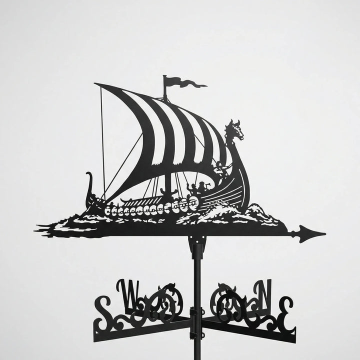 Dragon art weathervane, a striking outdoor decor piece and weather indicator.