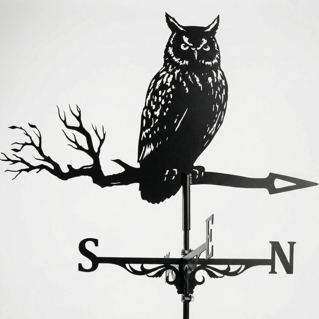 Accurate weather indicator weathervane, perfect outdoor decor for wind direction.