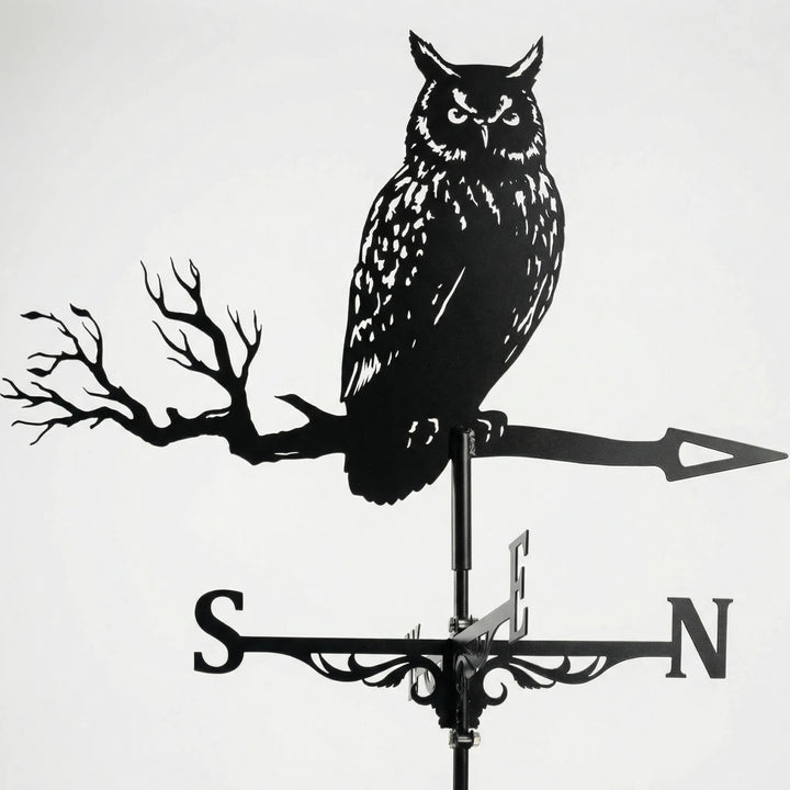 Accurate weather indicator weathervane, perfect outdoor decor for wind direction.