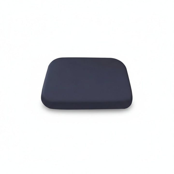 Coccyx relief seat cushion with memory foam, ergonomic design provides orthopedic back support for pain alleviation.