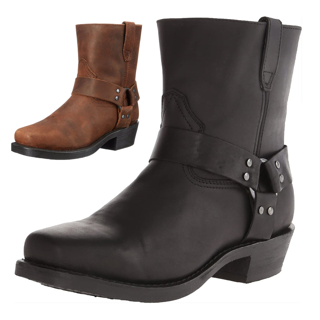 Men's Stylish Strap Ankle Boots