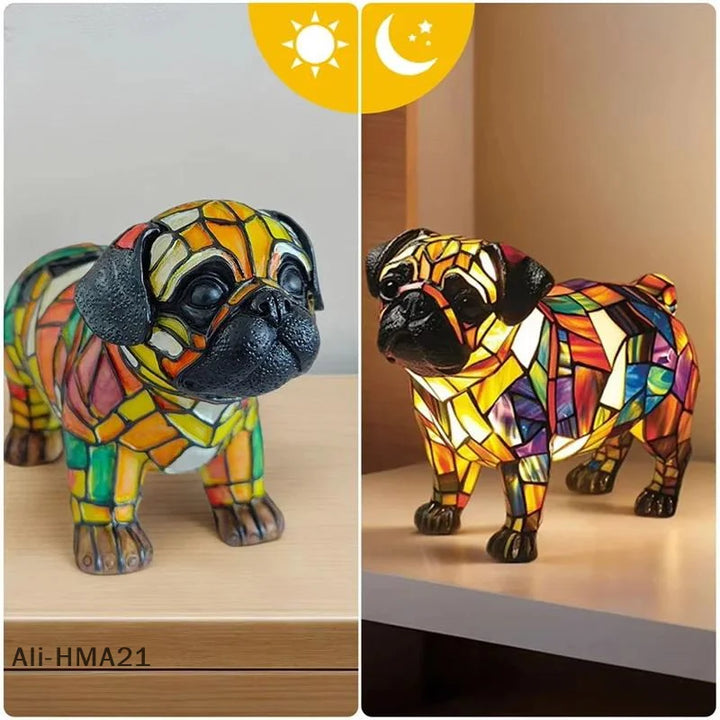 Adorable animal LED nightlight, soft glow for a cozy kids' room ambiance and peaceful sleep.