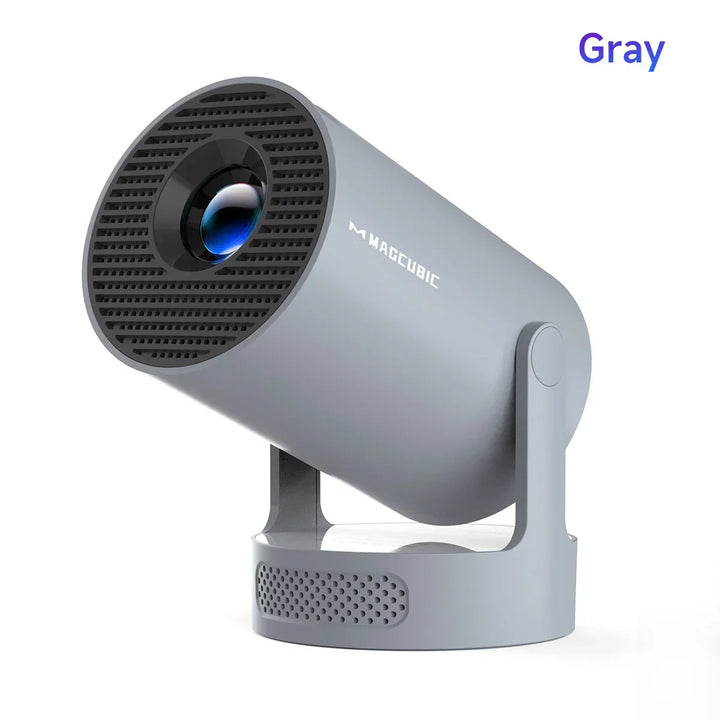 Enjoy outdoor cinema with this portable projector, featuring WiFi 6 & Bluetooth for easy streaming.