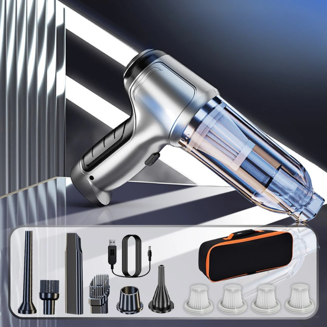 Tavvitaimp18 powerful cordless handheld vacuum for car detailing, pet hair & home cleaning.