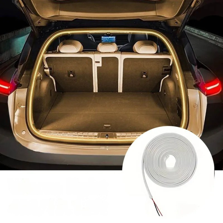 Tavvitaimp18 wireless motion sensor LED trunk light for vehicles. Bright and convenient car upgrade.