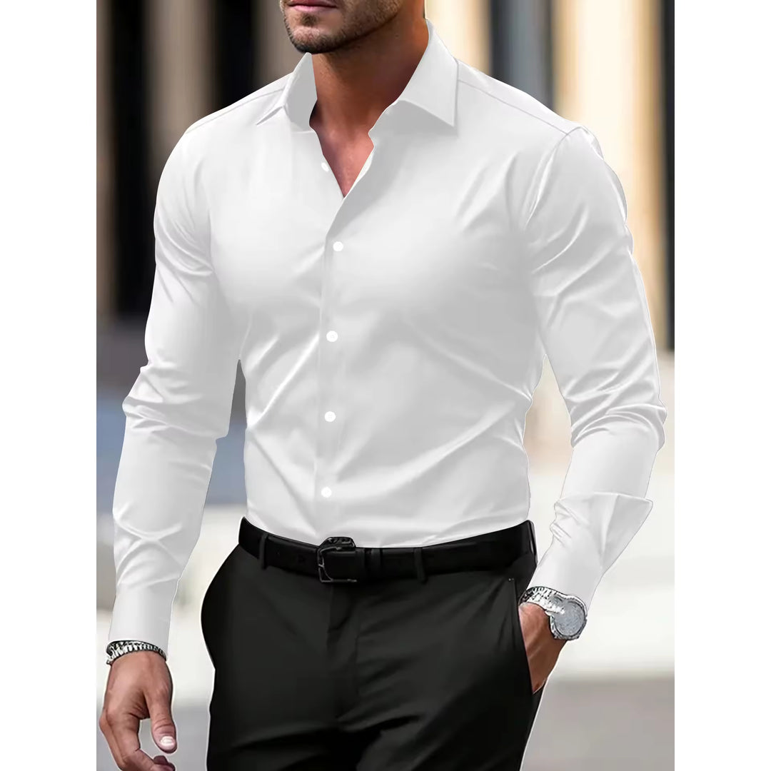 Men's Stylish Slim Fit Spring Button-Down Shirt