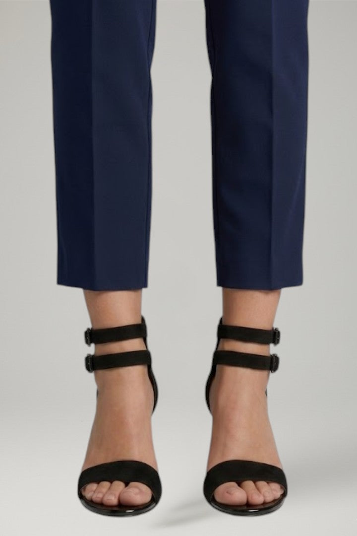 Elegant women's open-toe high-heel sandals with a slim ankle strap, perfect for formal events and parties.