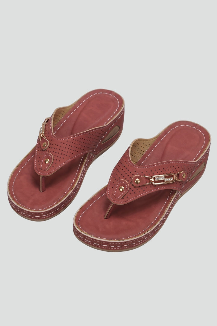 Women's comfortable sandals with adjustable straps and a soft, cushioned sole for all-day wear.