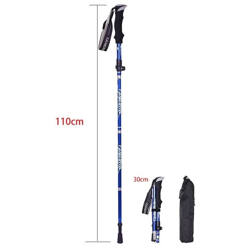 Adventure-ready trekking poles with quick-lock adjustment for reliable outdoor performance.