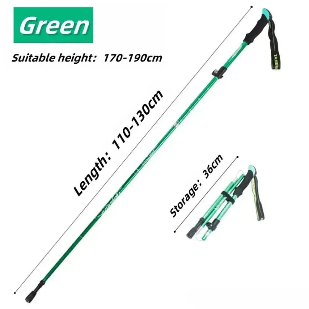 High-performance outdoor gear: adjustable trekking poles for hiking, walking, and trail running.