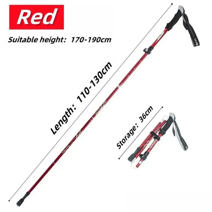 Ergonomic and lightweight walking sticks, providing essential support for your outdoor adventures.