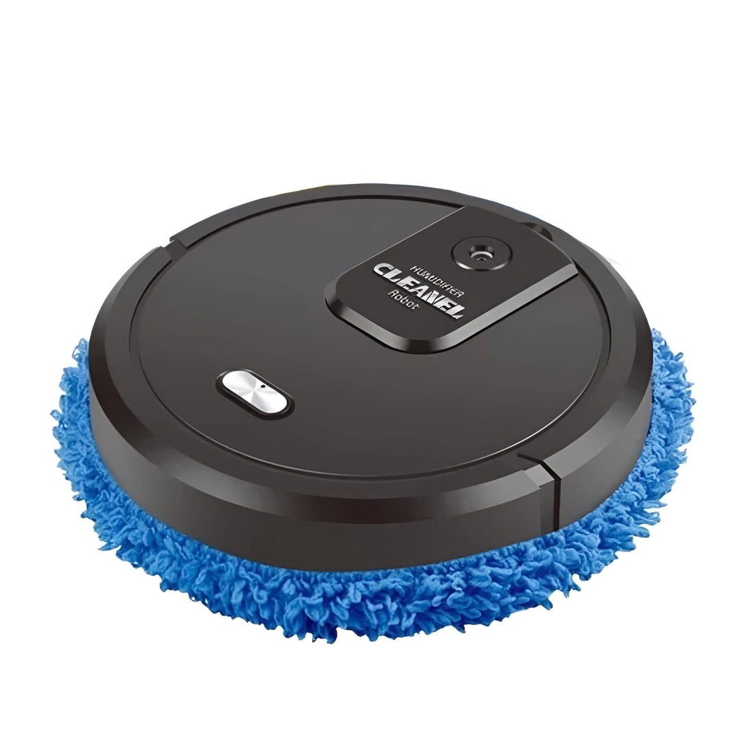 Household automatic robot mop. Smart, hands-free cleaner for wood, tile & hard floor surfaces.