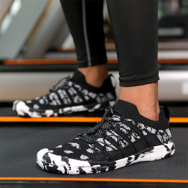 Lightweight athletic shoes, non-slip sole, designed for active lifestyles & comfort.