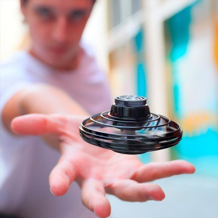 USB rechargeable mini drone, an easy-to-use LED flying toy for hours of kids' interactive fun.