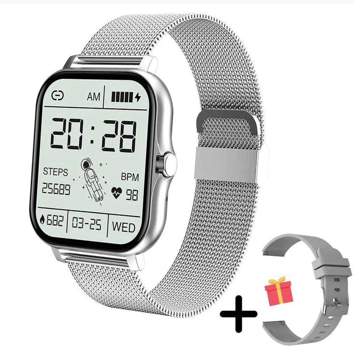 New elegant women's smartwatch, a smart accessory with advanced tech for health & fitness tracking.