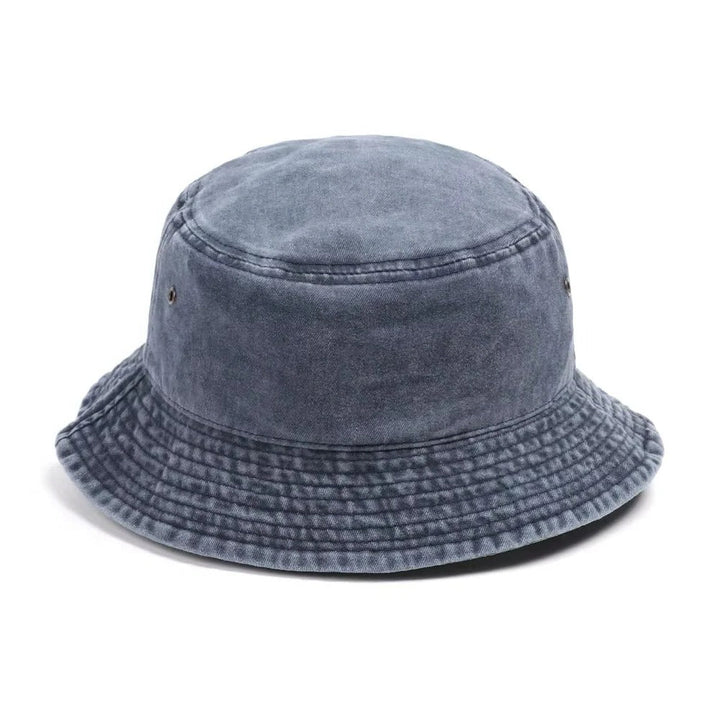 Essential summer hat: unisex cotton denim bucket hat, providing stylish sun protection for everyone.