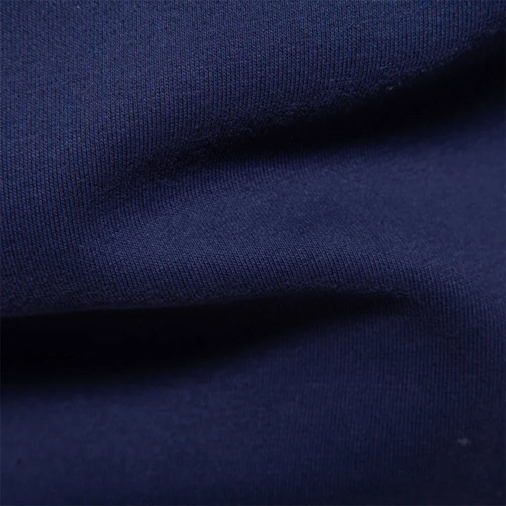 Pullover men's rugby shirt, a versatile addition to any casual winter wardrobe.