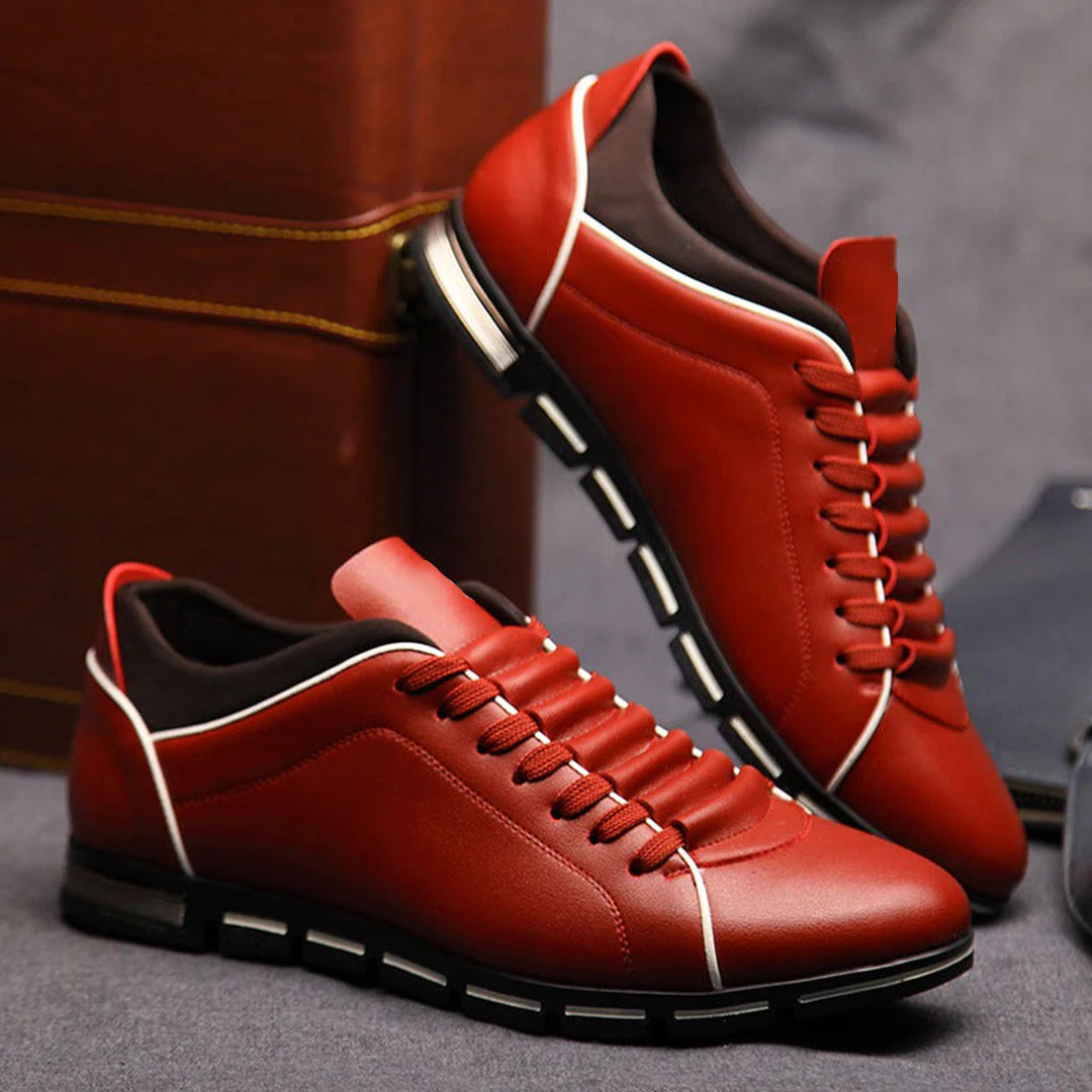 Comfortable men's classic low-top sneakers, versatile for everyday fashion & casual wear.