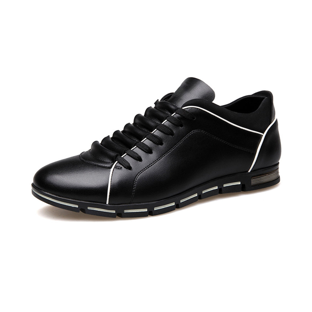 Comfortable men's low-top sneakers for everyday style; casual, classic, and versatile footwear.