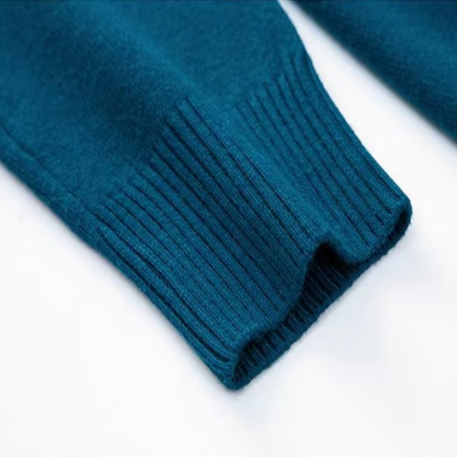 Versatile men's classic turtleneck pullover sweater. Perfect for layering in winter fashion or elegant casual wear.