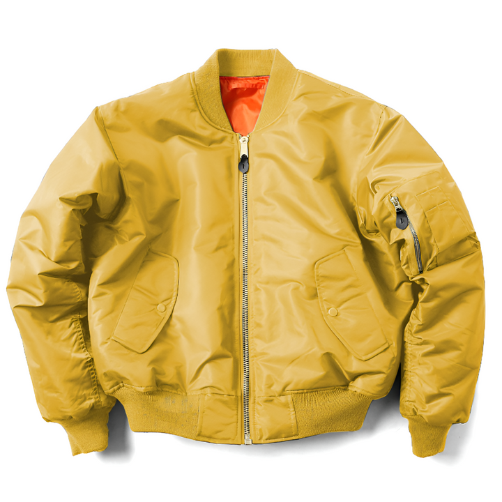 Comfortable women's unisex classic bomber jacket. Practical outerwear for transitional weather, everyday casual fashion.