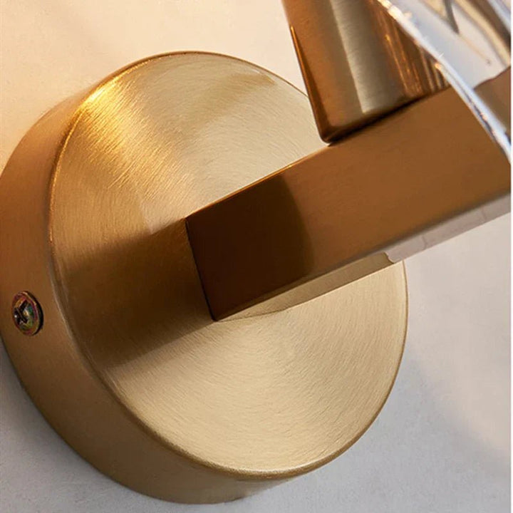 Coastal Shell Wall Sconce – Elegant Glass Wall Light - Lexians