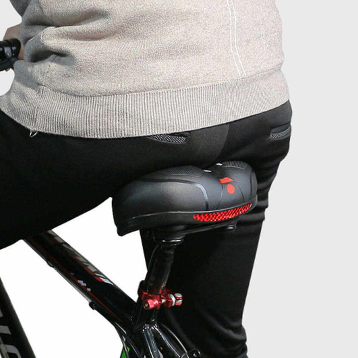 Essential bicycle accessory: ergonomic comfort bike saddle with pain relief features for long cycling.