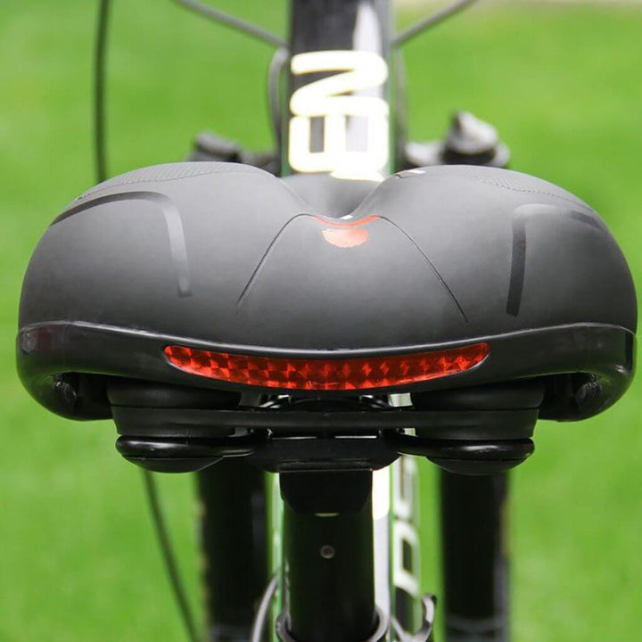 Durable, ergonomic bike saddle offering superior comfort & pain relief for all types of cycling.