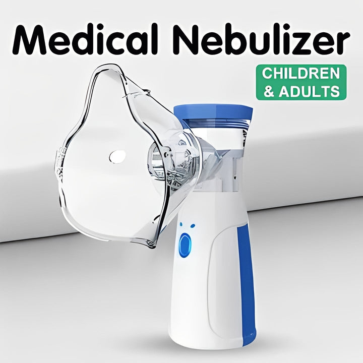 Personal USB inhaler, a portable nebulizer for managing respiratory conditions while traveling or home.