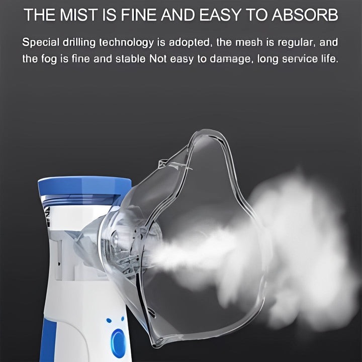 Portable USB nebulizer for personal health & wellness, a compact device for respiratory relief.