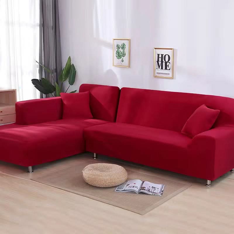 Universal fit stretch sofa slipcover, perfect for various furniture types & styles.