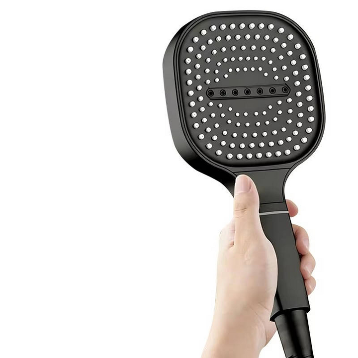 Multi-stage filtered shower head for cleaner, healthier water. Reduces chlorine & impurities. Easy install.