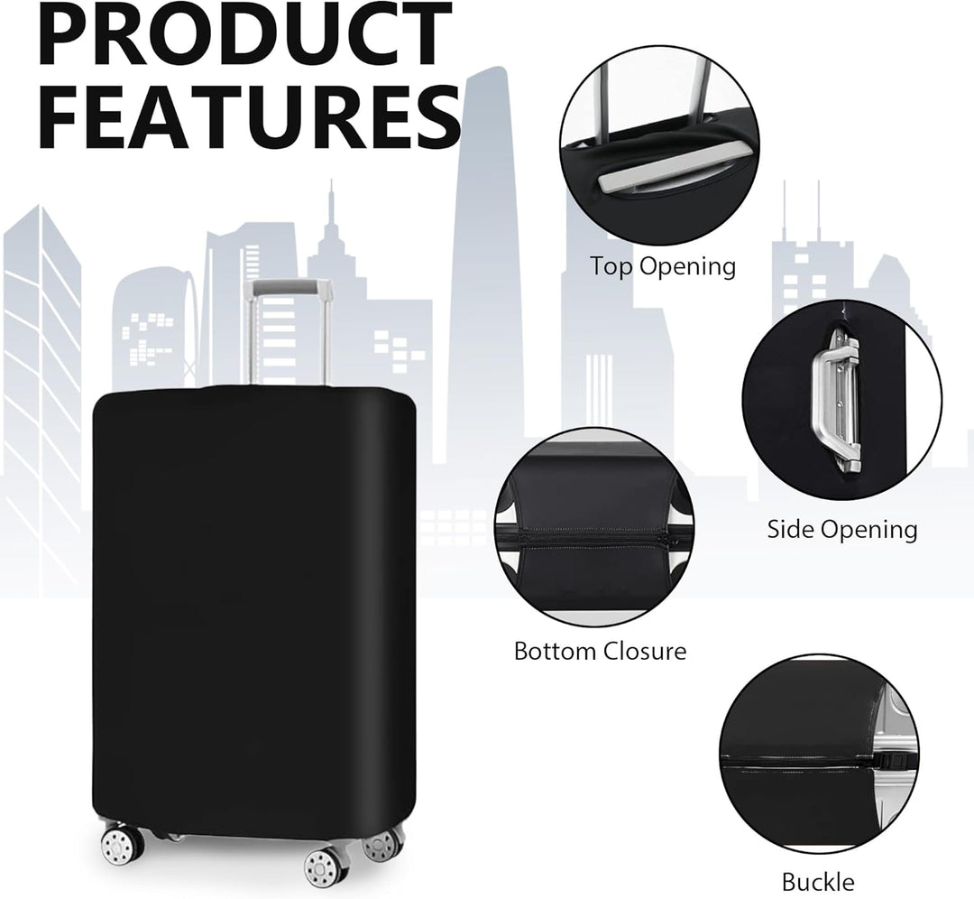 High-quality, durable stretchable luggage covers. Anti-tear suitcase protectors, perfect for frequent travel.