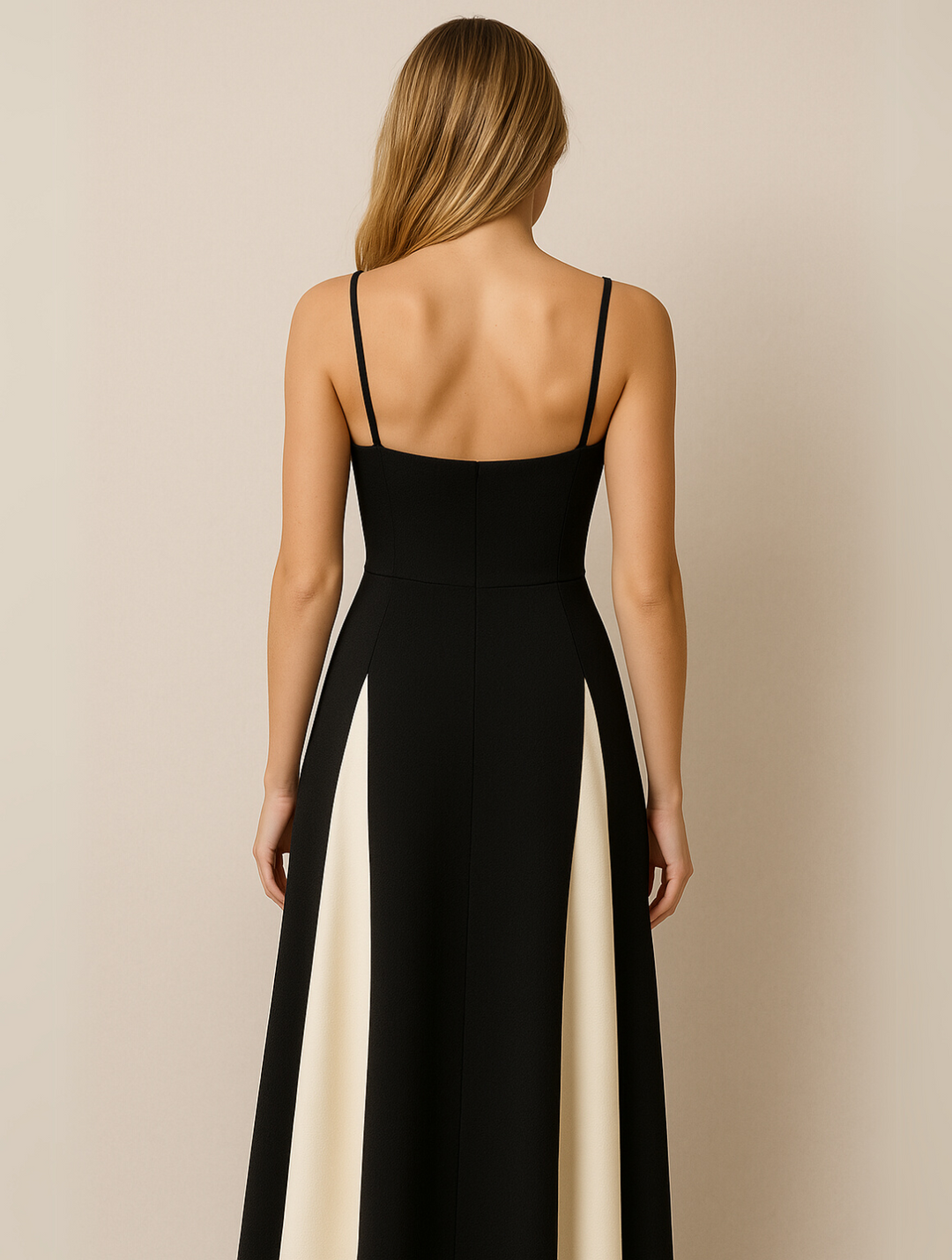 Maxi dress for women in black, a chic and elegant choice for wedding guests and formal events