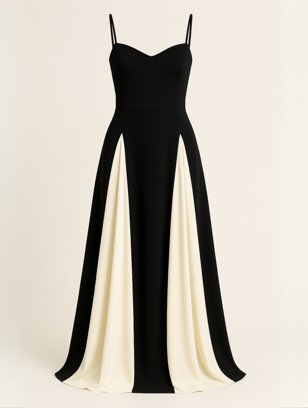 Occasion wear: black long dress for women, designed for wedding guests and formal evening events